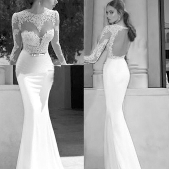 Stunning White Wedding Dress